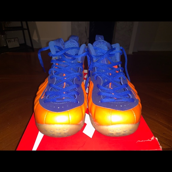 foamposite one knicks
